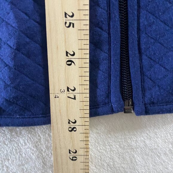 Medieval Navy Blue Izod Luxury Sport Quilted Vest Men's Size Medium NWT - Picture 12 of 12